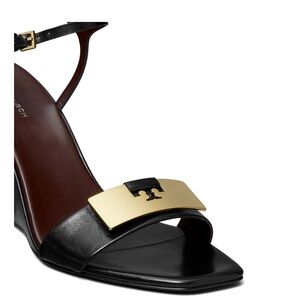 Tory Burch Gigi wedges size 10 nwot